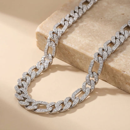 Collier ras de cou grosse maille cubaine